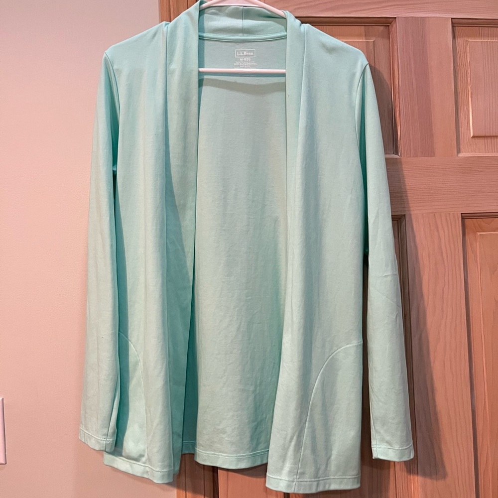 LL Bean 100% Pima Cotton Women’s Cardigan